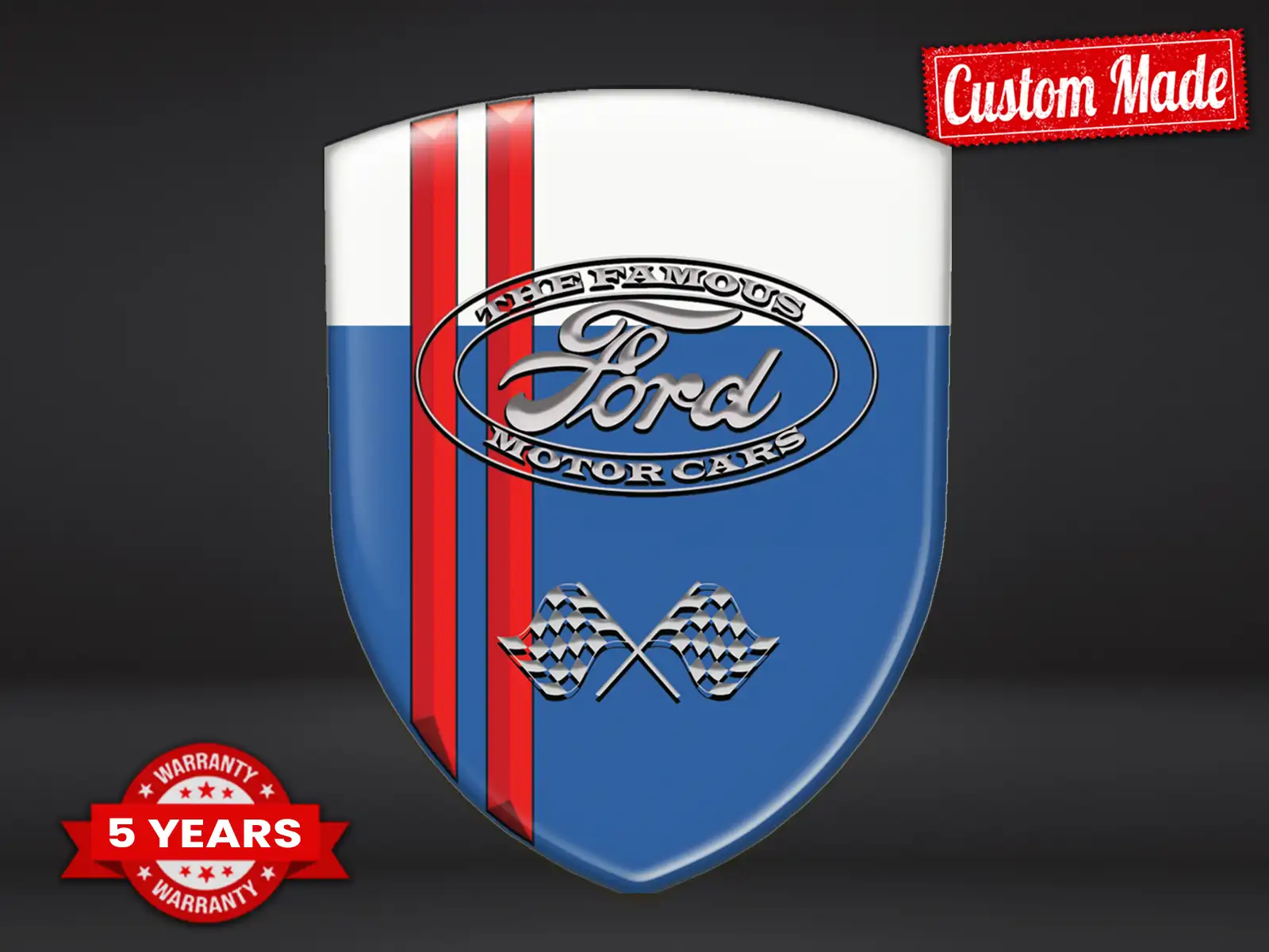 Ford Emblemas Auto Personalizados Estilo Máximo Resistente Pro